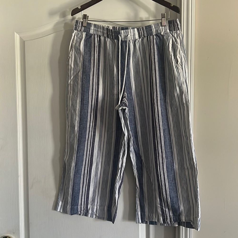 Linen pants.